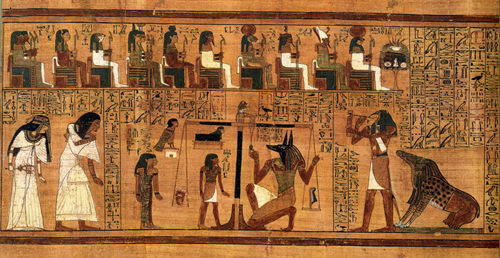 Tribunal d'Osiris, Égypte antique