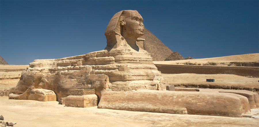 Grand sphinx, Égypte antique