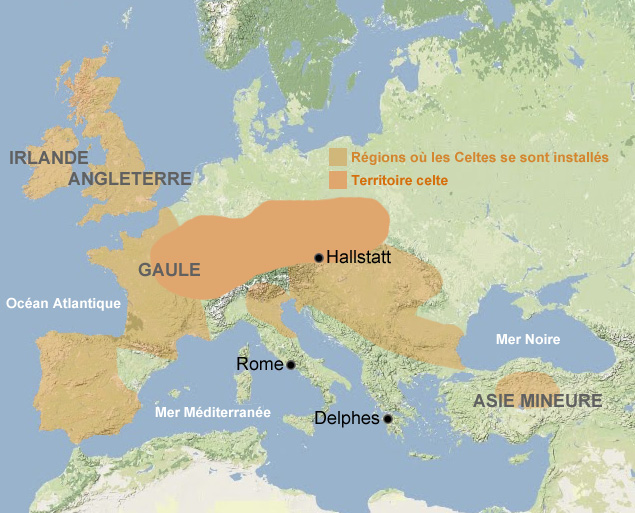 Les Celtes Et Les Gaulois Antiquité Europe Antique Histoire