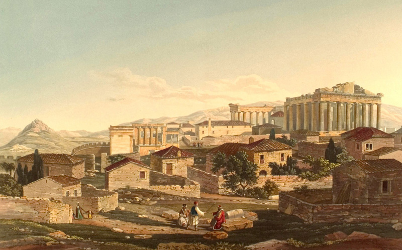 Parthenon d'Athènes, Grèce antique