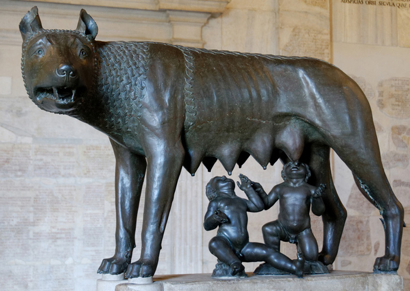 Rémus et Romulus, Rome antiquité