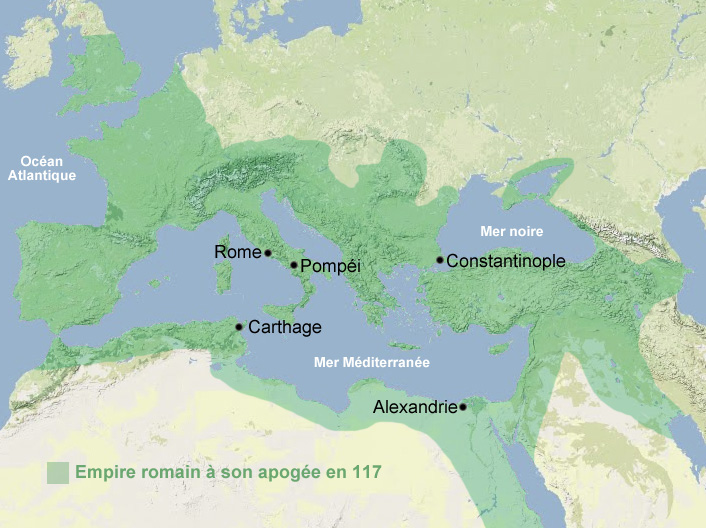 Apogée De Lempire Romain Antiquité Rome Histoire