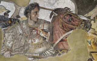 Alexandre Le Grand en Grèce pendant l'antiquité