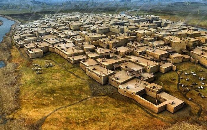 Çatal Höyük au Moyen-Orient pendant l'antiquité